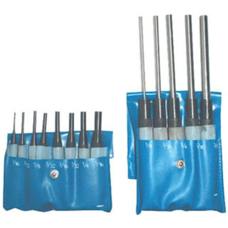 Precise 4 & 8 Long Drive Pin Punch Set - DPP-84